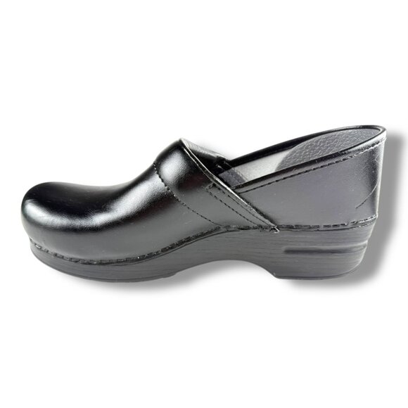 Dansko Professional Chef Kitchen Clogs Black Leather Size 7.5 Mens 41 EU - Picture 3 of 8